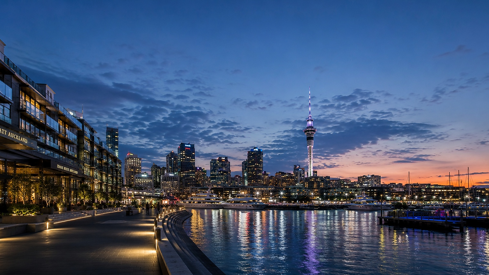 NZ Residences harbour view